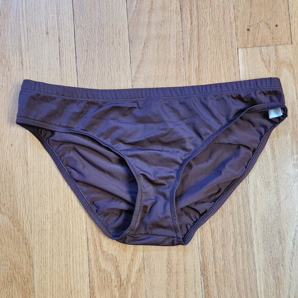 NWOT Prego Maternity Brown Bathing Suit Bottom Size Medium - Picture 3 of 8